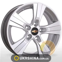 Литые диски Storm YQR-019 W6.5 R16 PCD5x115 ET41 DIA70.1 silver