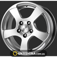 Литые диски Скад Акула W5.5 R14 PCD4x100 ET35 DIA67.1 алмаз