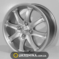 Литые диски Скад Афродита W6 R15 PCD4x100 ET45 DIA67.1 селена