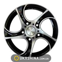 Литые диски Скад Вихрь W7 R16 PCD5x139.7 ET40 DIA98.5 алмаз