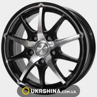 Литые диски Скад Джокер W6 R15 PCD5x112 ET43 DIA57.1 алмаз