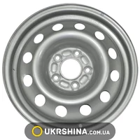 Стальные диски Евродиск 64J40H W6 R15 PCD5x114.3 ET40 DIA67.1 silver