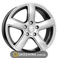 Литые диски КиК Кармен W7.5 R17 PCD5x110 ET42 DIA67.1 блэк платинум