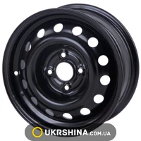 Стальные диски Кременчуг К227 (Geely MK) W6 R15 PCD4x100 ET39 DIA56.6 черный