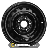 Стальные диски Кременчуг К237 (Kia) W6 R15 PCD5x114.3 ET41 DIA67.1 черный