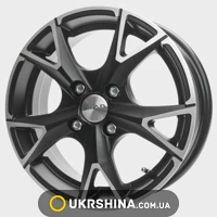 Литые диски Скад Орлан W5.5 R14 PCD4x98 ET38 DIA58.6 алмаз