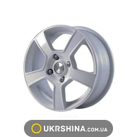 Литые диски Скад Санрайз W6 R15 PCD4x100 ET48 DIA54.1 алмаз
