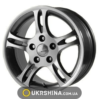 Литые диски Скад Сатурн W7 R15 PCD5x110 ET38 DIA67.1 алмаз