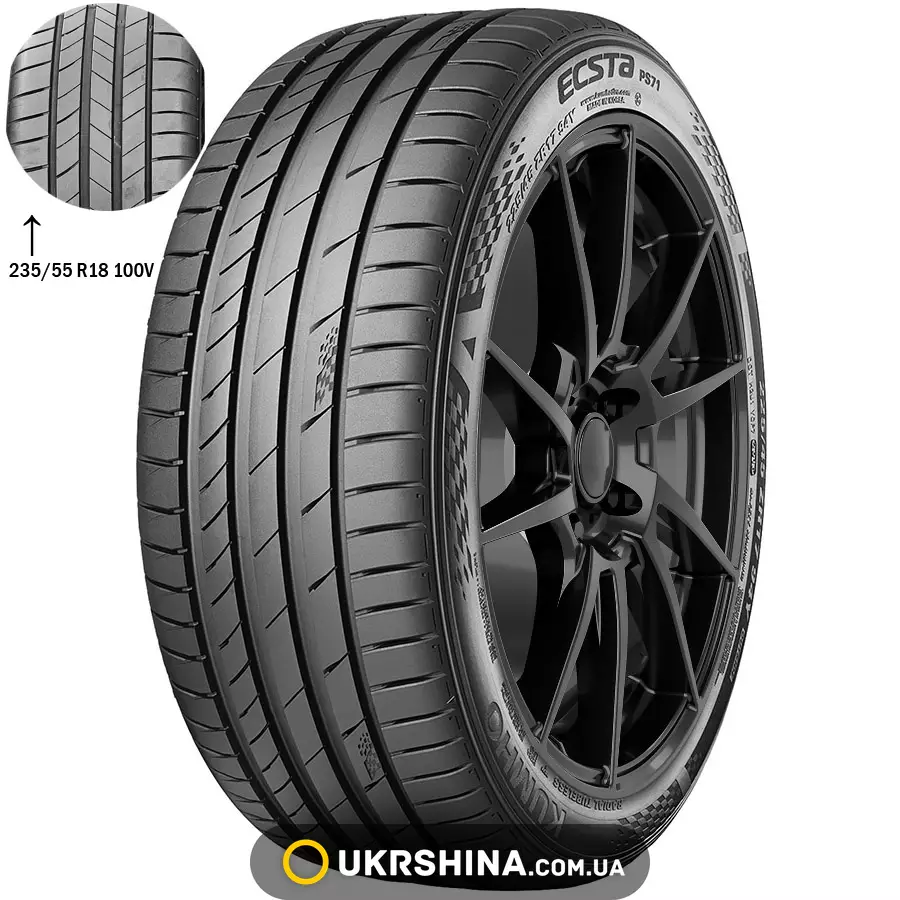 Летние шины Kumho Ecsta PS71 SUV