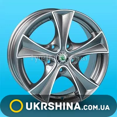 Литые диски Replica Skoda (JT2508R)