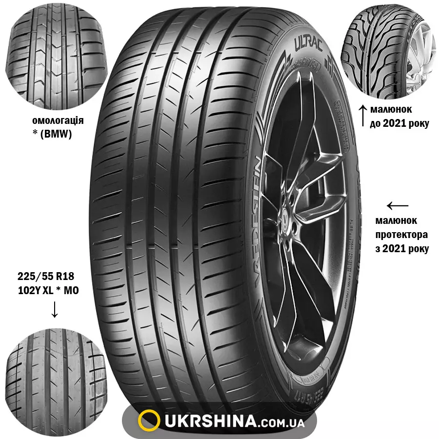 Летние шины Vredestein Ultrac